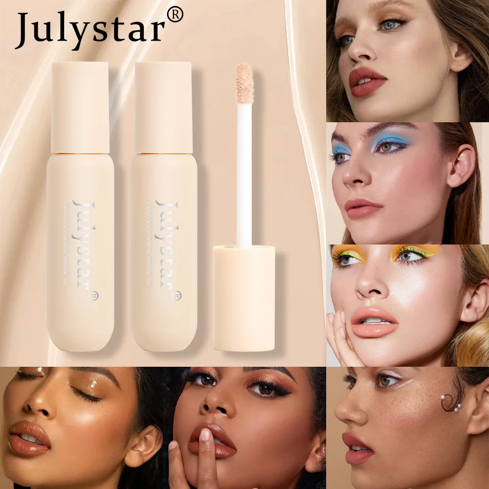 Julystar Nieuwe 10Ml Concealer Waterdichte Cosmetische Gezicht Concealer Stereoscopische Contouren Vloeibare Foundation Vrouw Voor Make-Up