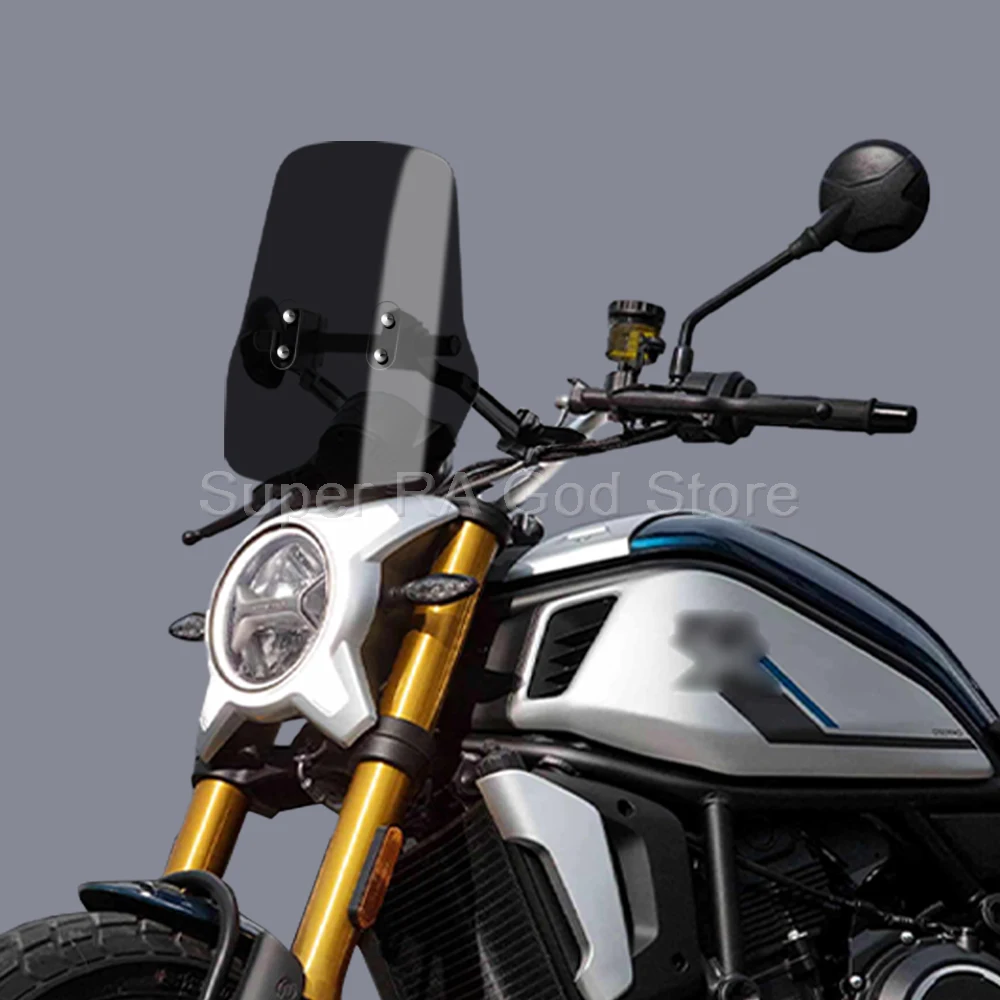 

For CFMOTO 700CL-X CL-X 700 2021 Adventure Motorcycle adventure front windshield portable with navigation bracket