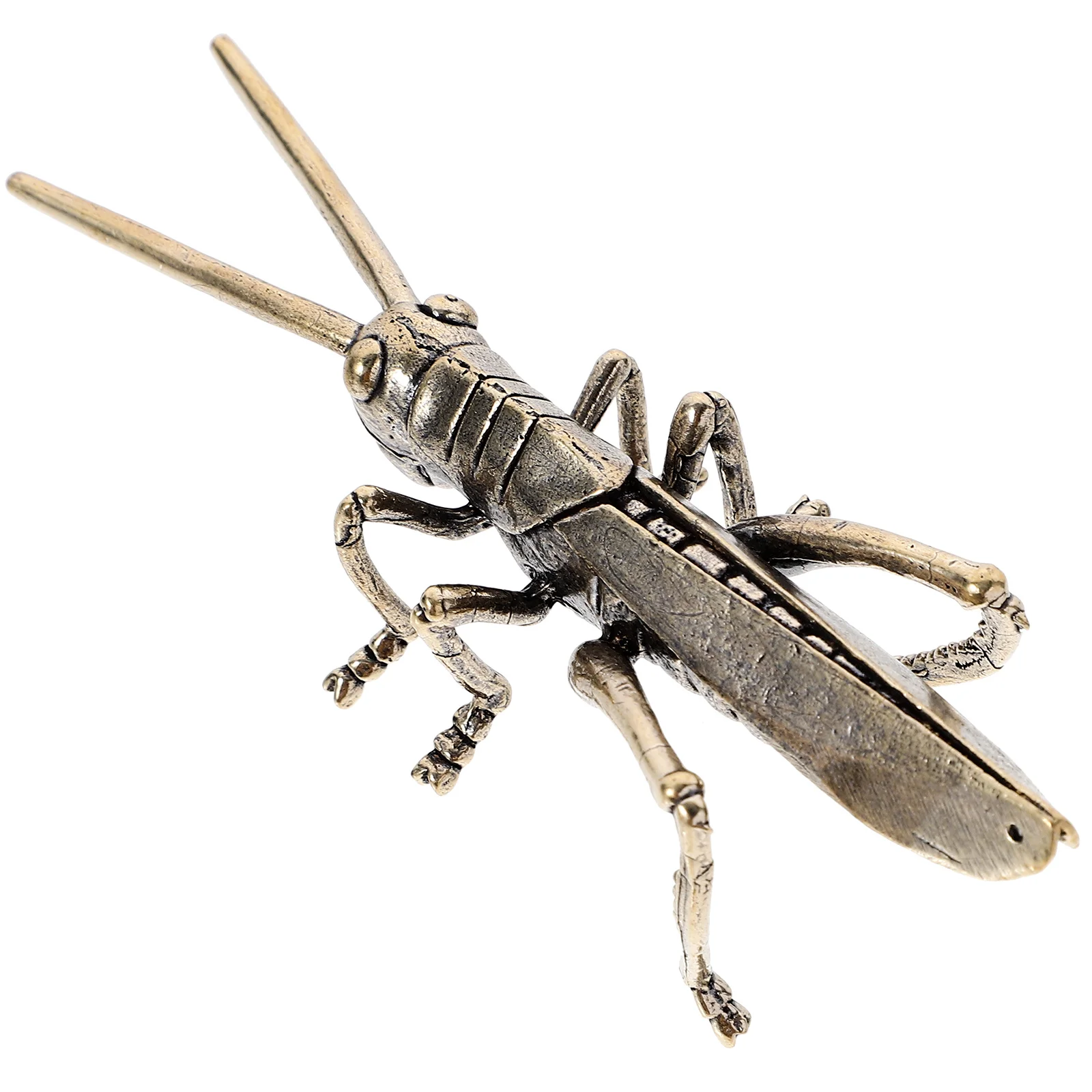 

Copper Locust Decor Vintage Small Desktop Ornament Tabletop Statue Indoor Home Office Decoration Small Copper Ornament