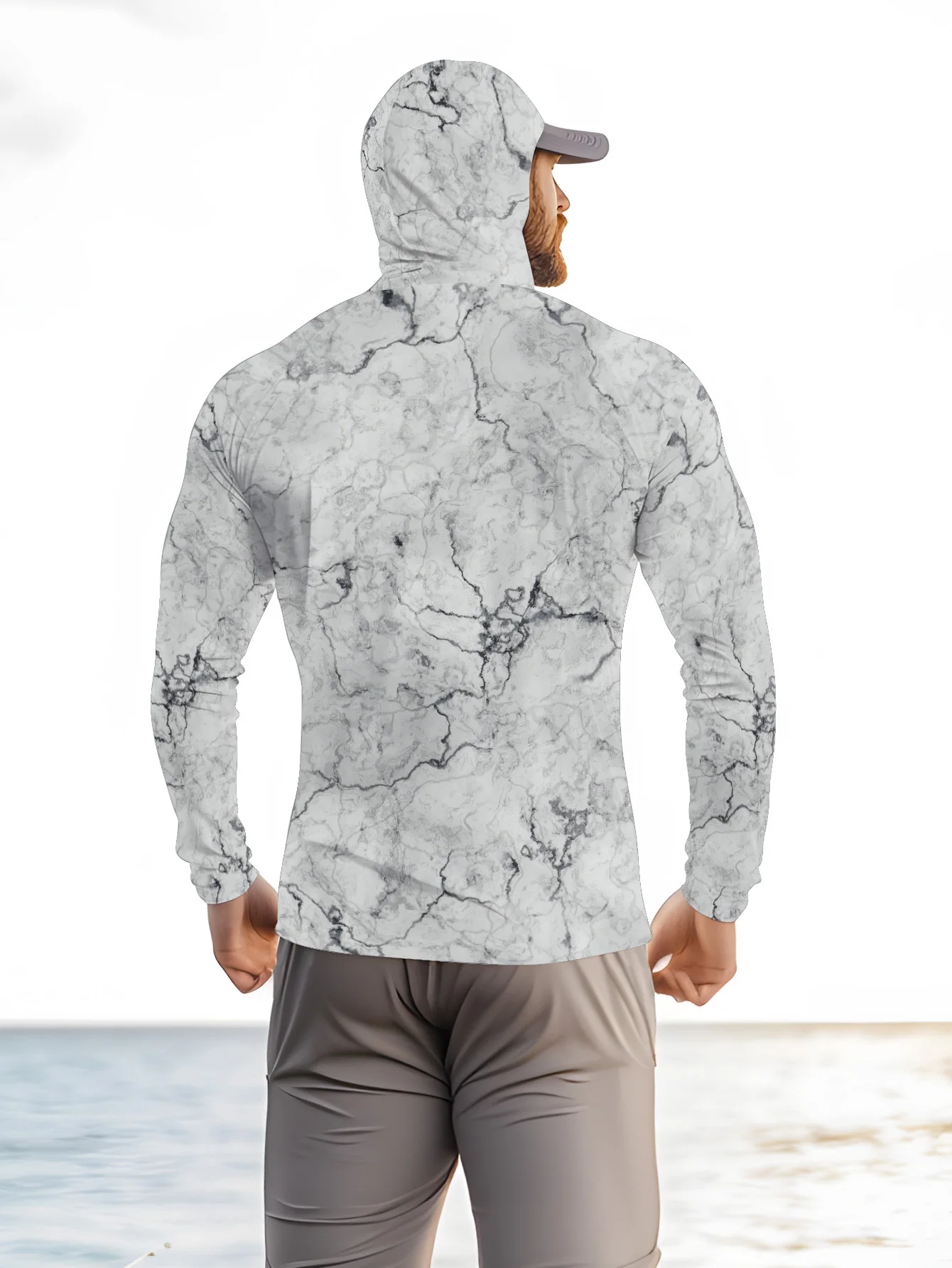 Мужская рубашка с капюшоном дл – обзор и цена Fishing Shirt Uv Protection