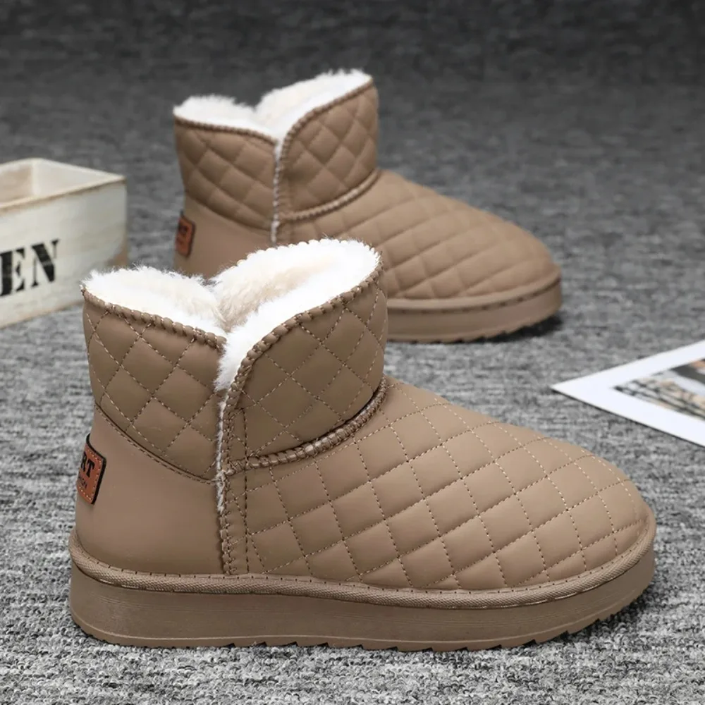 

Women's new winter snow boots: fashionable, versatile, fleece-lined, thickened, non-slip, waterproof and comfortable.