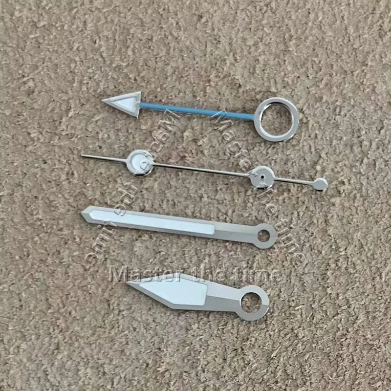 Novo relógio mãos gmt mãos verde luminoso modificado acessórios de relógio para movimento nh34/nh35/nh36/4r/7s