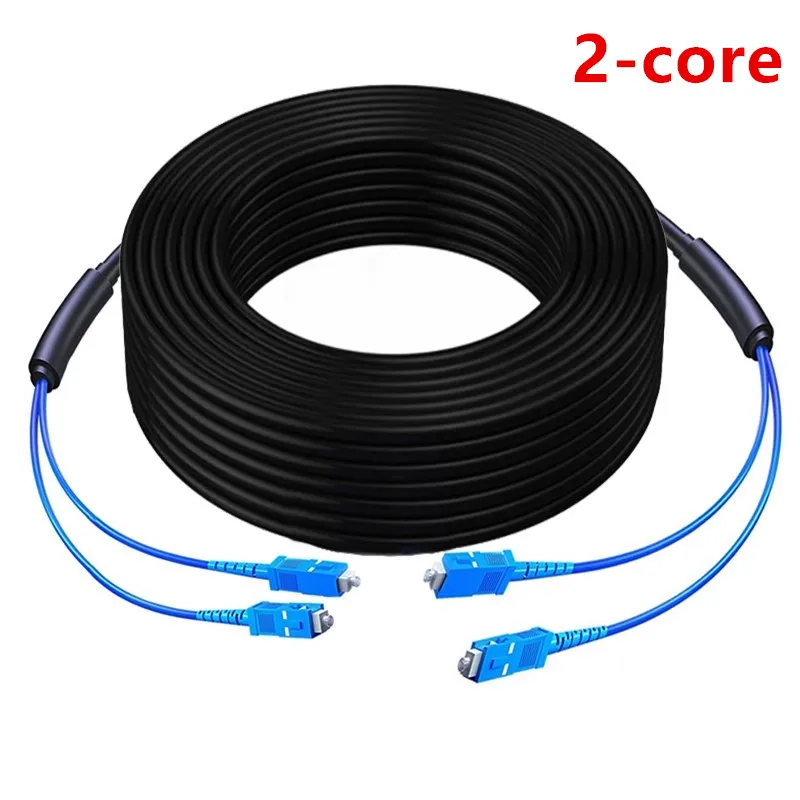 SC Armored Optical Cable,GYXTW,Single Mode 2C,4-core,6C,8-core,12-core,GYXTW,Outdoor,GYXTW,Outdoor, Hard Not Soft,10m,20m,30,40m