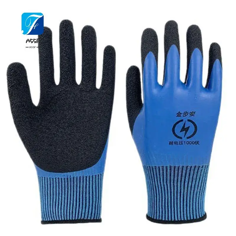 A55F-Electrician Insulating Gloves High Elasticity Touch Screen Glove Withstanding Voltage 1000V