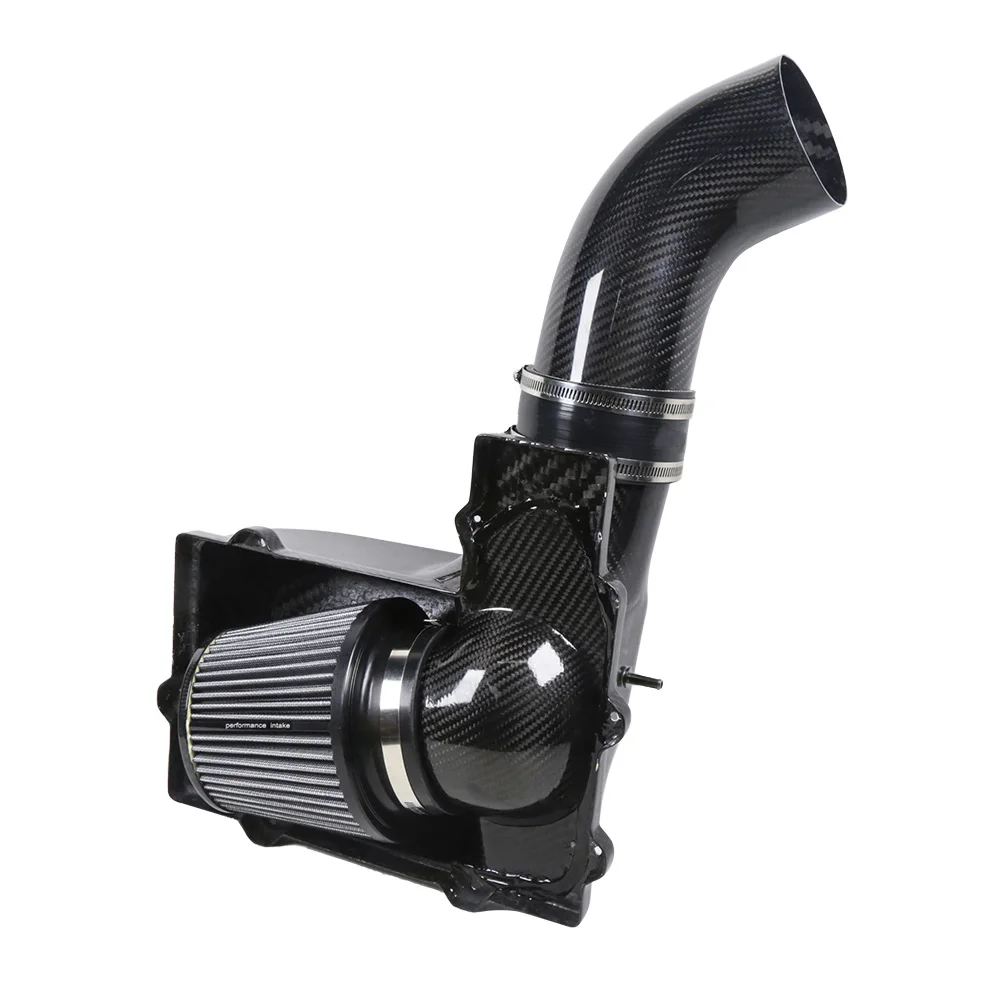 New Carbon Fiber Cold Air Intake System with Cone Filter Designed Specifically for    Golf MK7 R    and   S3 8V