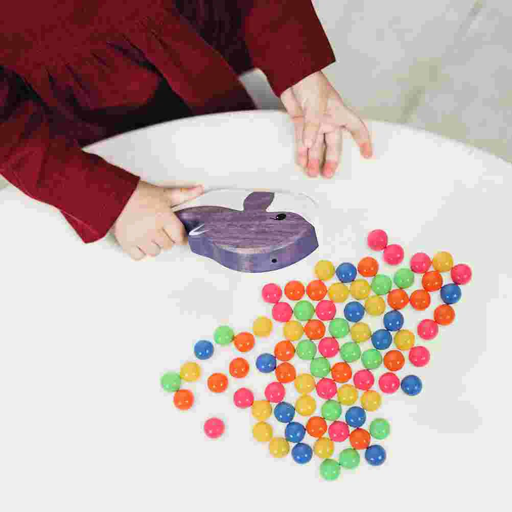 100 Pcs Probability Counting Ball Balls for Learning Sorter Small Colored Math Playthings Toddler Baby