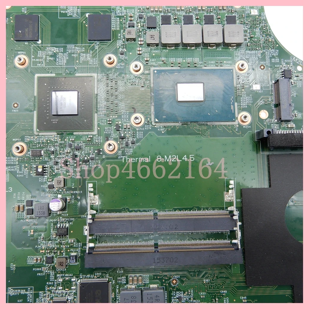 Imagem -05 - Placa-mãe Portátil para Msi Ms16j51 I76700hq Cpu Gtx960m-v2g Gpu Ms-16j5 Gl62 Ge62 Ge72 Pe70 Notebook Mainboard