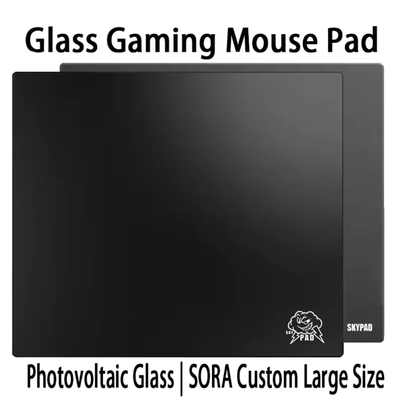 Skypad 3.0 Tempered Glass Gaming Mouse Pad Copy Upgrade Coated Smooth Surface Custom Gamer Large Desk Mat FPS Gaming Accessories