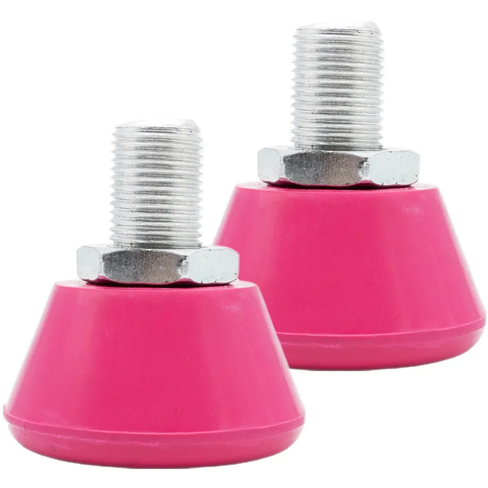 

Пара регулируемых по высоте тормозов для роликовых коньков из резины и нержавеющей стали, износостойкие, для использования в помещении и на улице