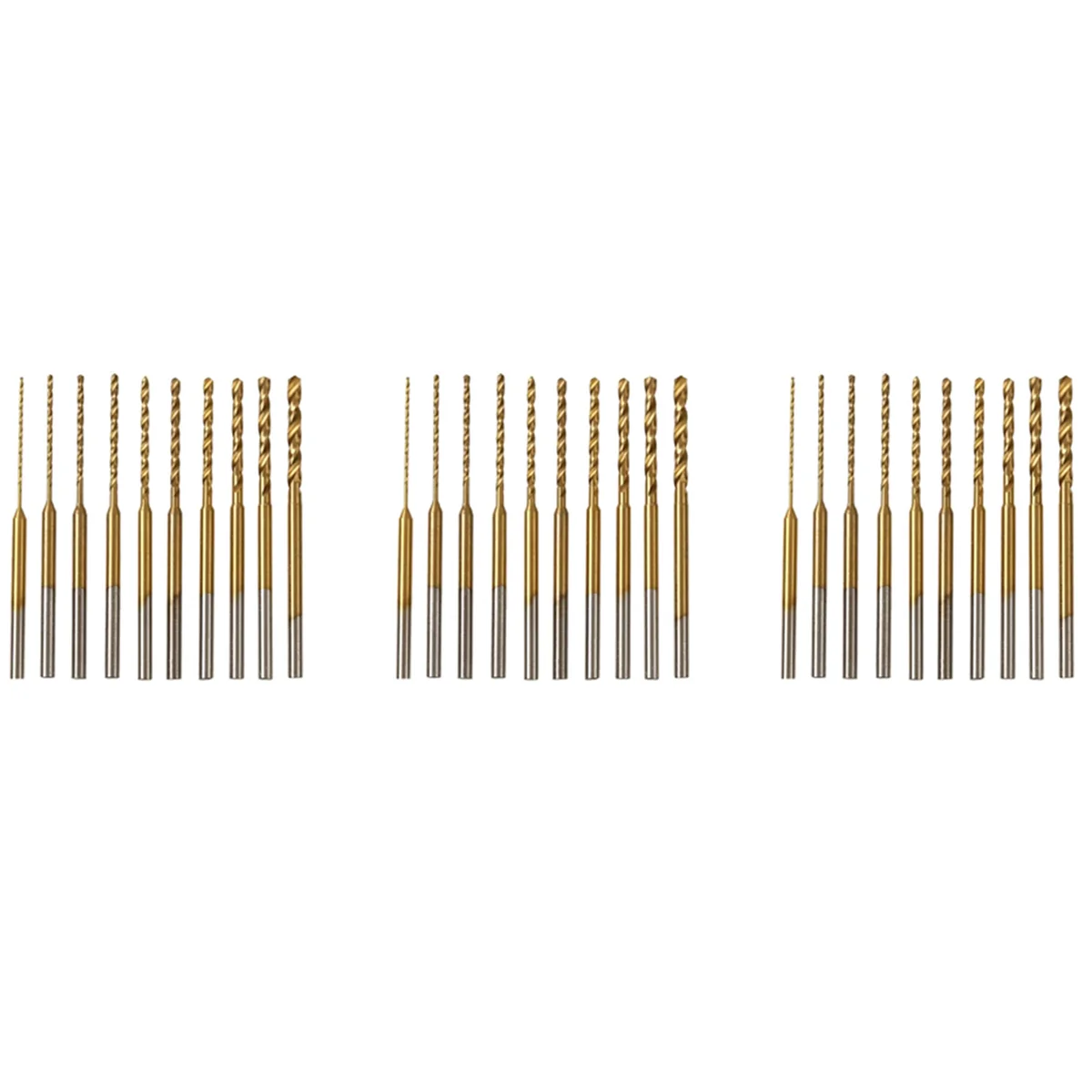 Micro-Twist Drill Bit Set - 30Pcs 0.6mm-2.2mm Tiny Drill Bit 2.35 HSS Mini Engraving Drill Bits Hole Drilling Tool