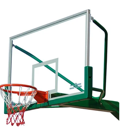 Tabellone posteriore da basket da 12 mm in fibra di vetro temperato acrilico economico all'ingrosso 2025