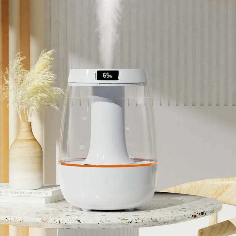 

Home Air Humidifier, Desktop Atomized Dual Spray Humidifier, Bedroom Mute Sprayer, Anti-dry Burn Large Capacity Sprayer