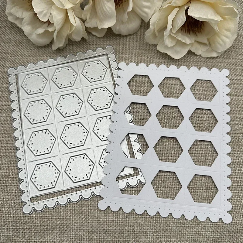 Hexagon Wave Frame …