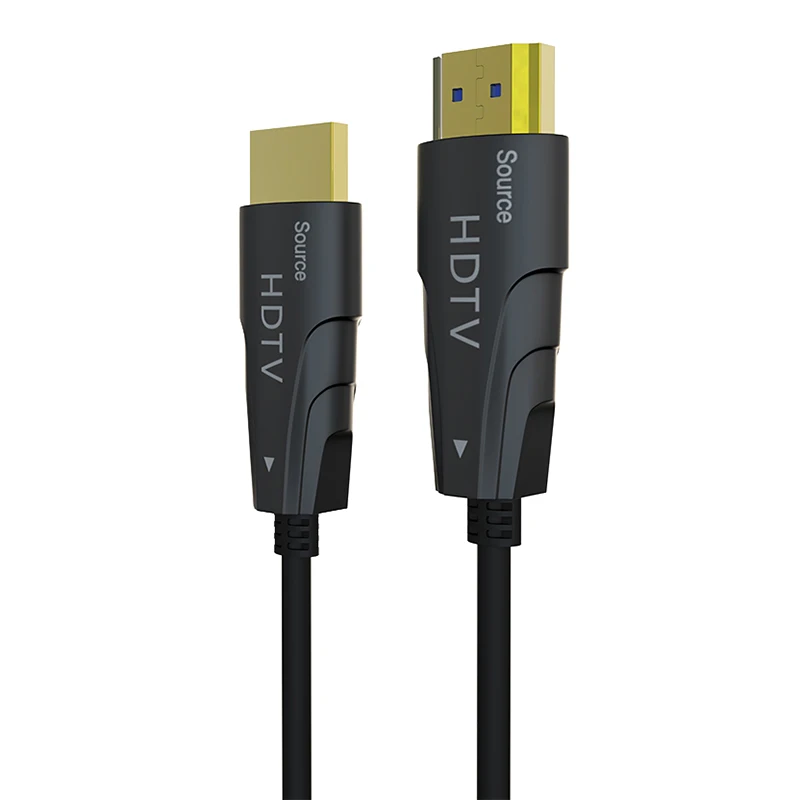 Cable de fibra óptica 8K 60Hz HDTV AOC 50m HDMI 2,1 Cable de fibra óptica de alta velocidad baja latencia 4K 120Hz HDMI Cable de fibra óptica