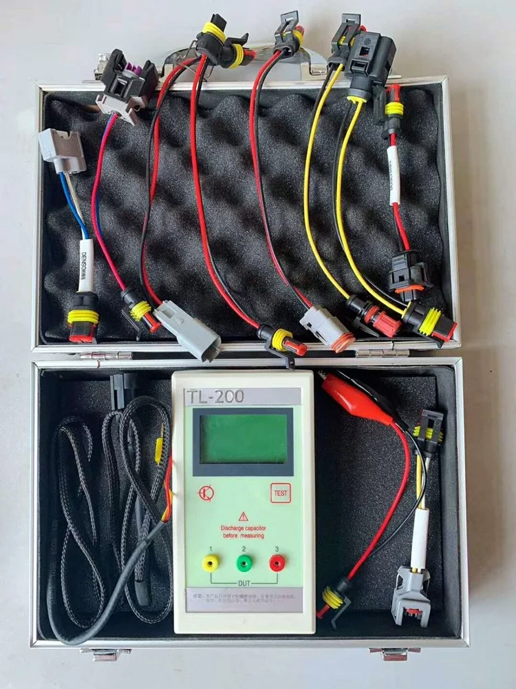 TL-200 CRIN Diesel Common Rail Injector Piezo TR LCR ESR Resistance Capacitance Inductance Tester