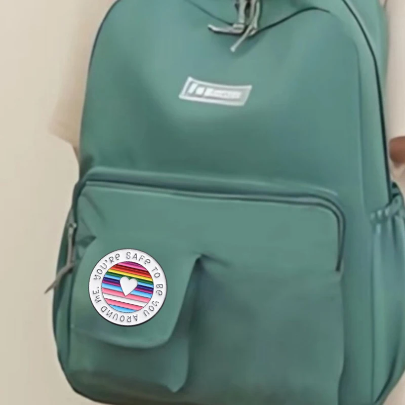 5Pcs Round Rainbow … - image