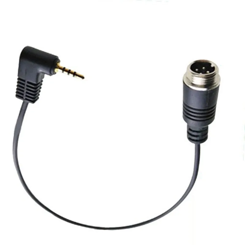 2.5 Headphone Head To Aviation Male Head  Onboard Aviation Line Recorder Connection Line Conversion Cord