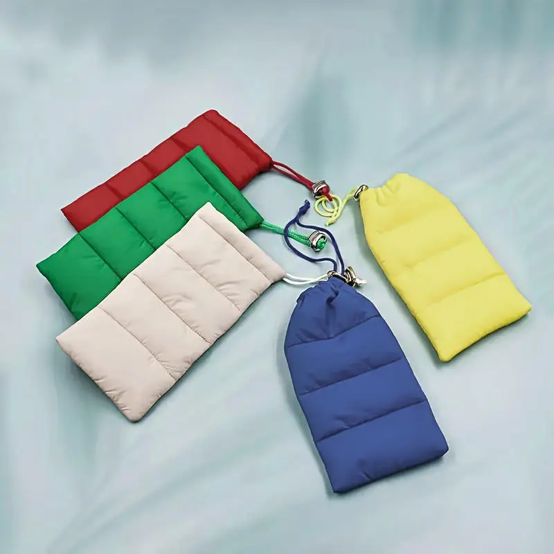 

Portable Drawstring Glasses Storage Bag Down Cotton Sunglasses Box Reading Eyewear Case Eyeglasses Organizer Protective Cover