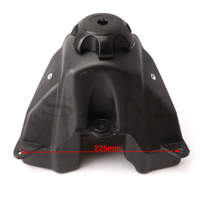 Tanque de combustible de Gas de motocicleta, tapa de grifo de tanque de gasolina de plástico para SSR Honda CRF XR 50-125CC Dirt Pit Bike, negro,