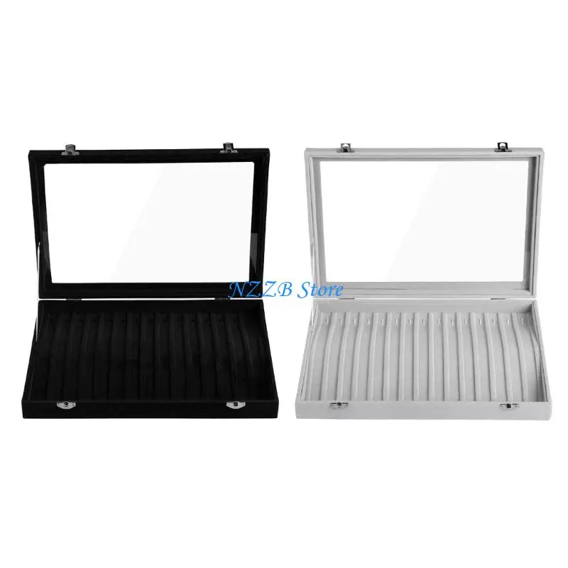 

T21F Secure Presentation Tray For Necklaces Velvets Surfaces Nonslip Designs Composite Sturdy Recyclable