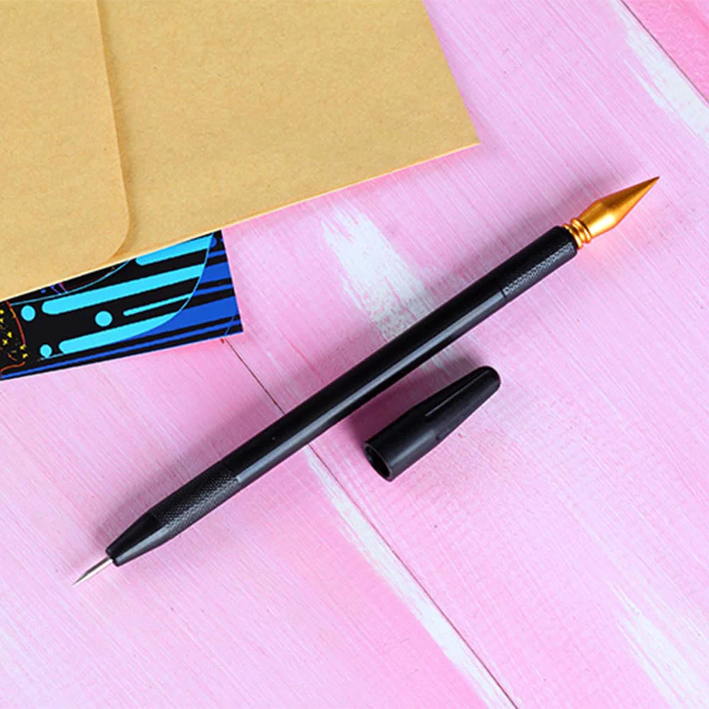 

3 Pcs Scratch Paper Pen Painting Stylus Pens Dual Purpose Multifunction Scratching Drawing