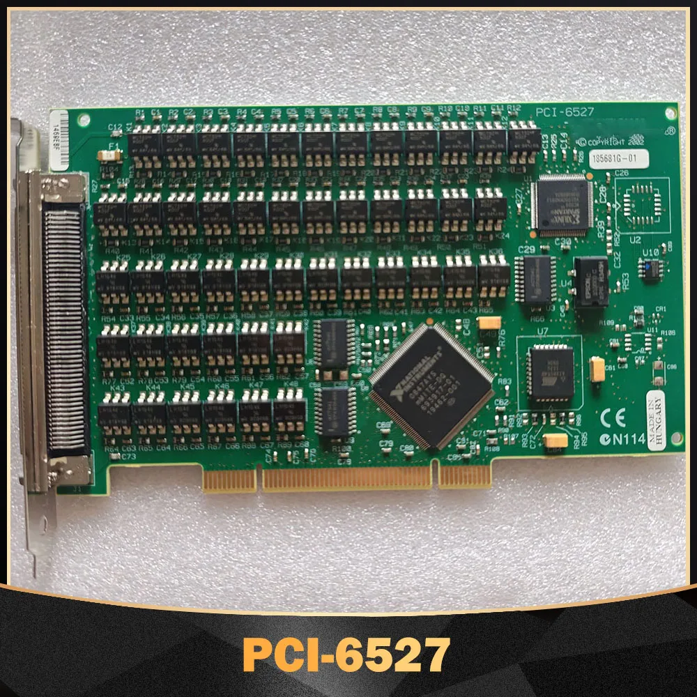 PCI-6527 24 channel optical isolation input 24 channel digital switch output