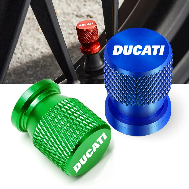 

ire Valve Cap Stem Cover For Ducati Panigale V2 V4 1199 Diavel 1200 Multistrada 950 1260 1260S Scrambler 400 800 Accessories