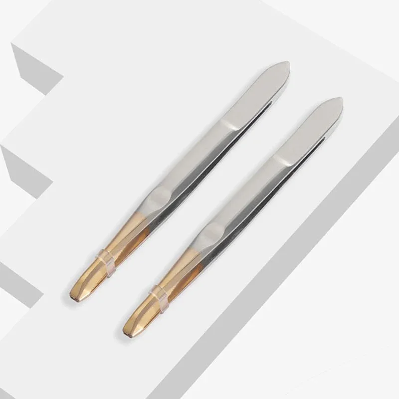 Eyebrow Tweezer Hair Beauty Fine Hairs Puller Stainless Steel Eye Brow Clips Removal Hair Removal Tweezers Makeup Tools