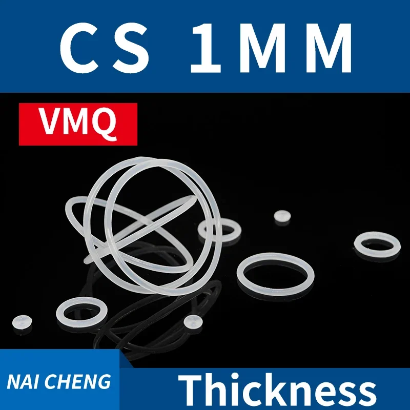 Cs1Mm White Vmq Sil… - image