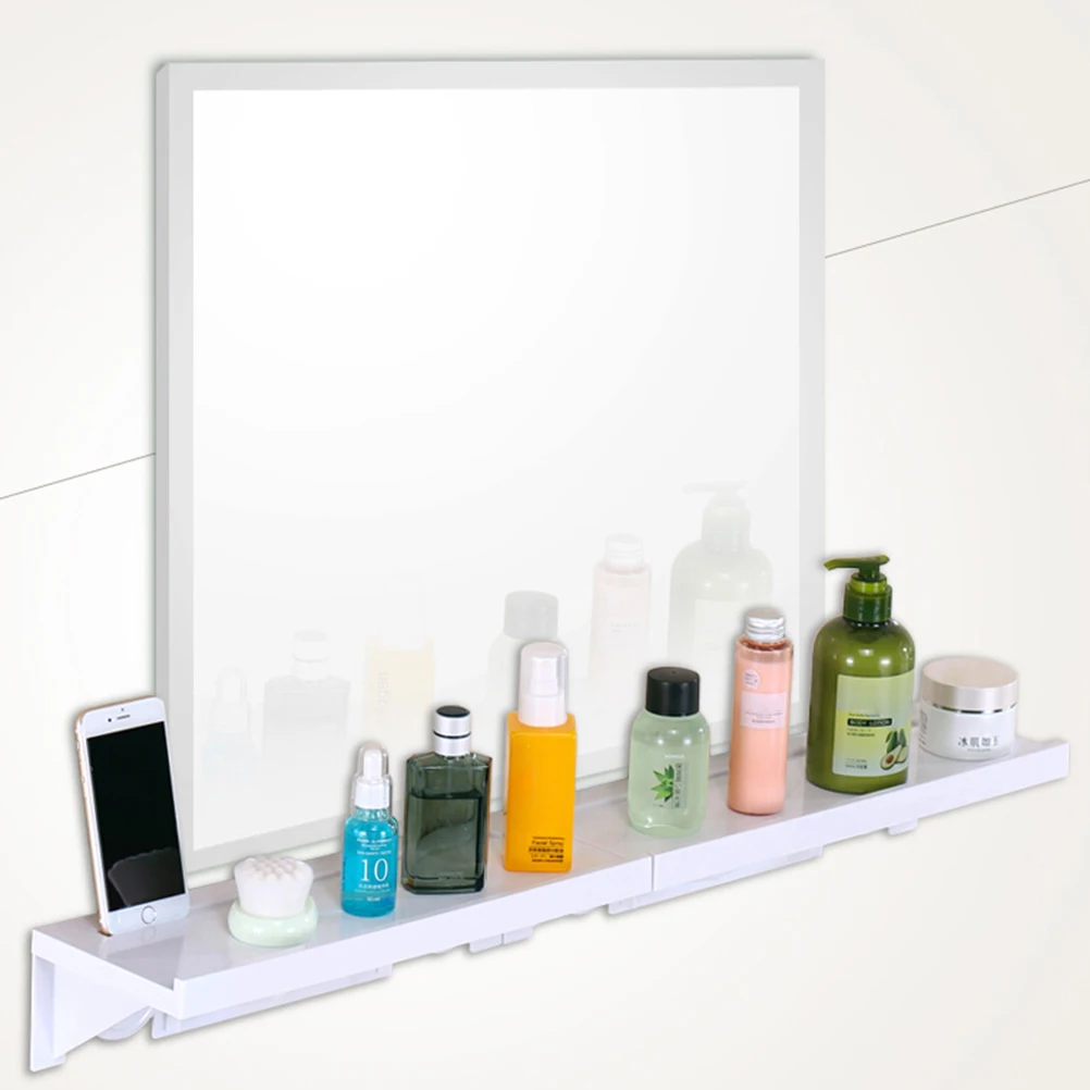 

Multifunctional Storage Rack Desk Organizer Suction Cup Shelf Tidy Hanging Basket Shelving Bathrooms Small Items
