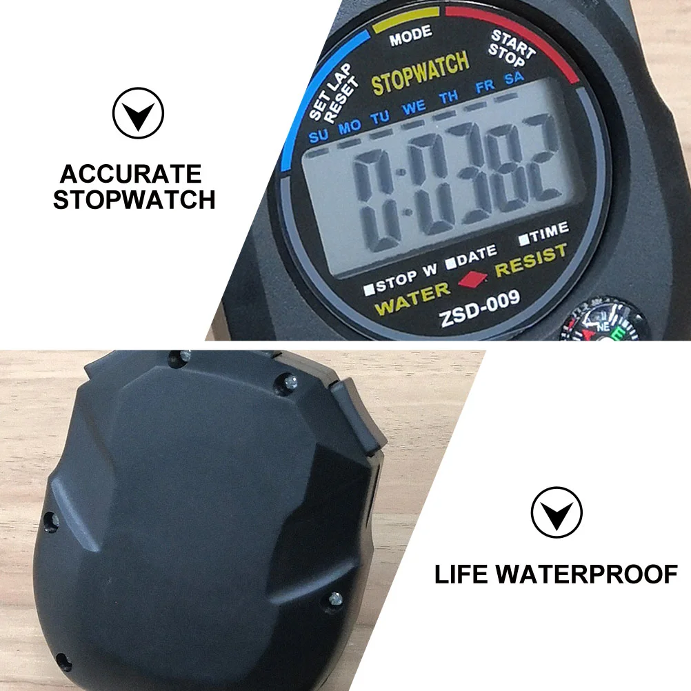 6-delige timer-trainingstopwatch voor Match Abs Game-stopwatches