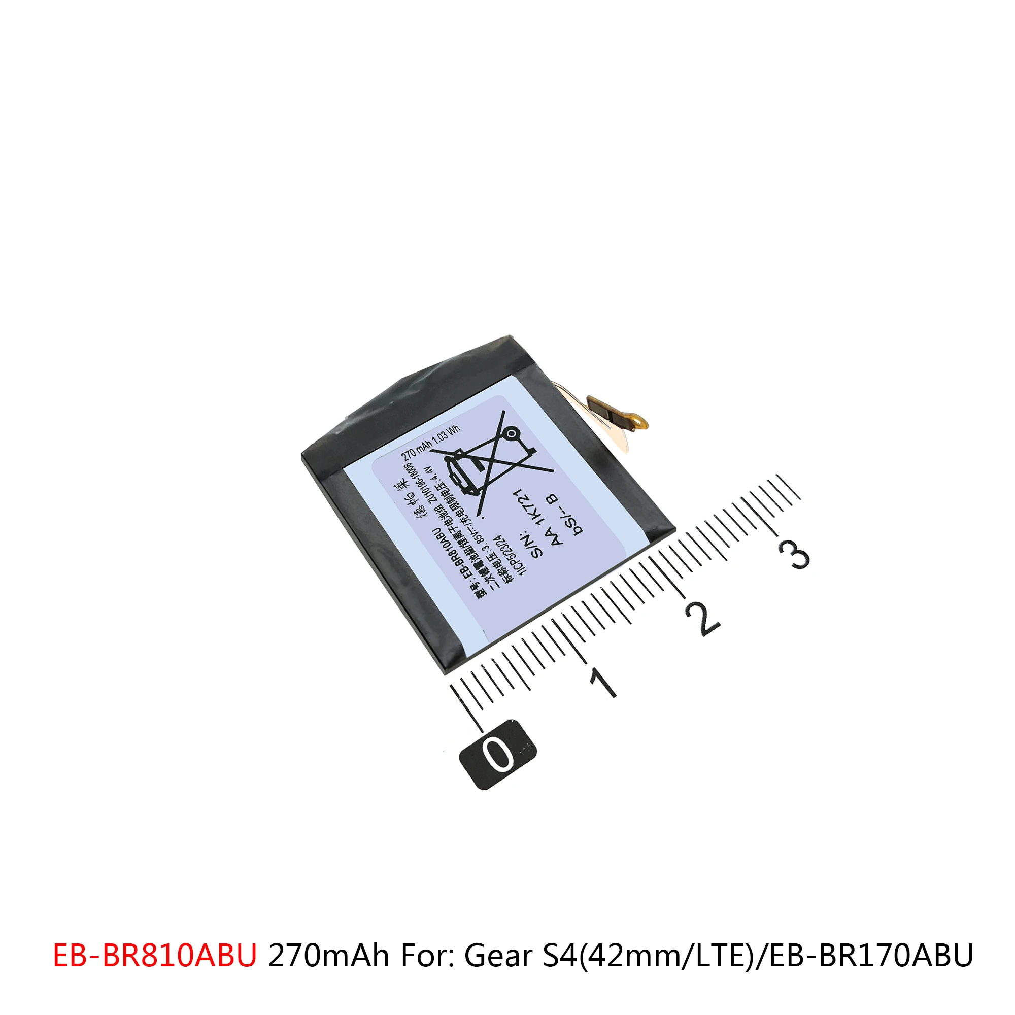 EB-BR760ABE BR810ABU R830ABY R380 R381 B030FE V700 Battery For Samsung Galaxy Watch Gear 1 2 Active2 835 S3 S4 R765 R770 BR800