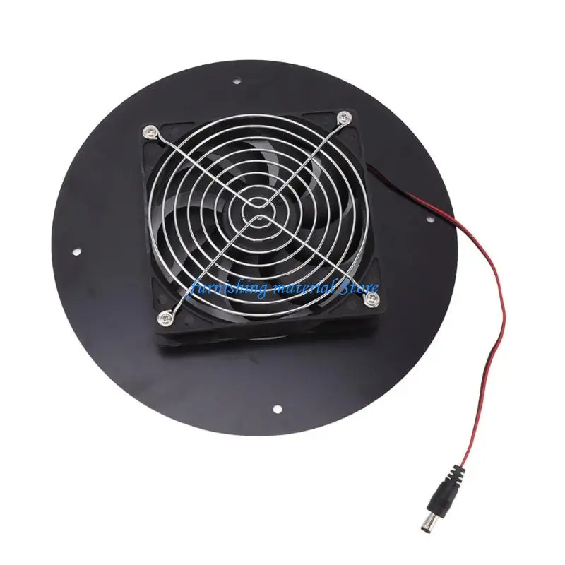Y5GD Quiet Solars Powered Circulation Fan Energy Saving Solars Vent Fan Small Ventilators for Livestock Barns And Greenhouses