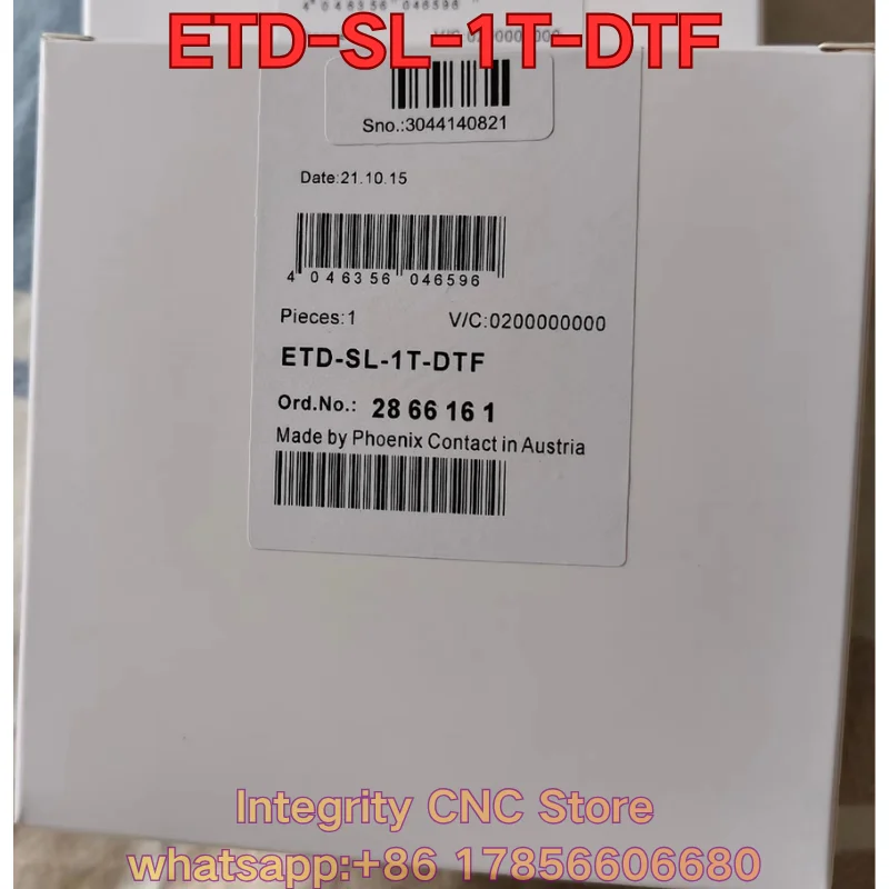 New ETD-SL-1T-DTF PLC module 2866161