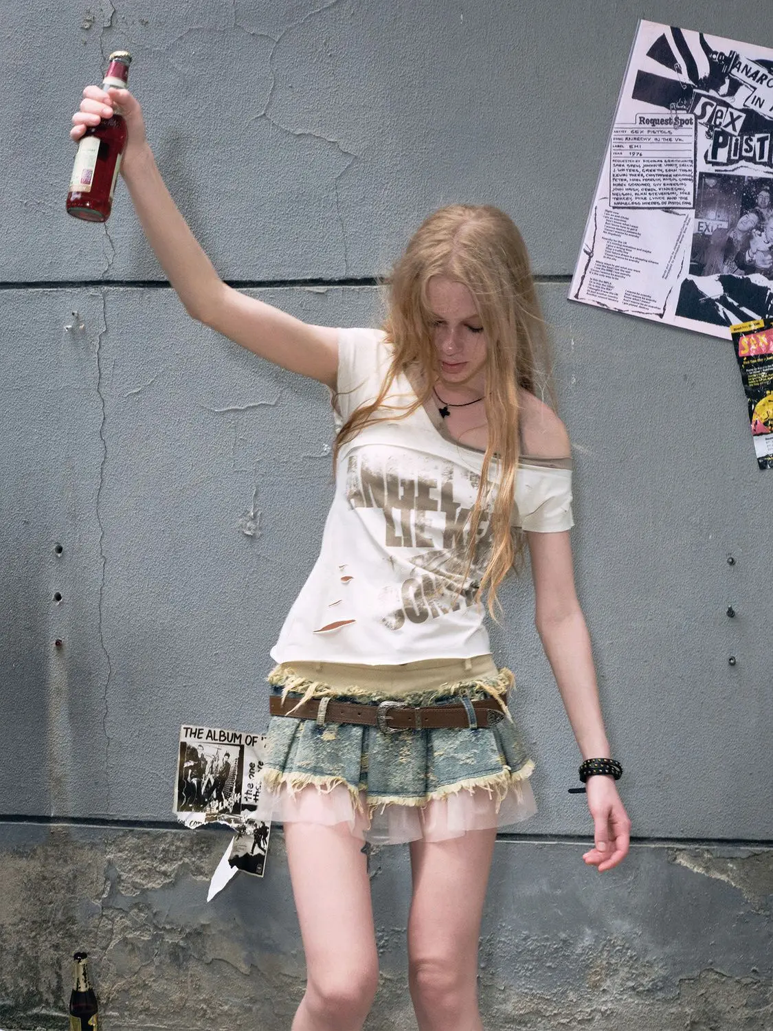 Y2k Mini Spódniczka Sexy Goth Denim Streetwear 2000s High Waist Punk Woman Clothing Hip-Hop Aesthetic Harajuku Summer Hot girl Grunge