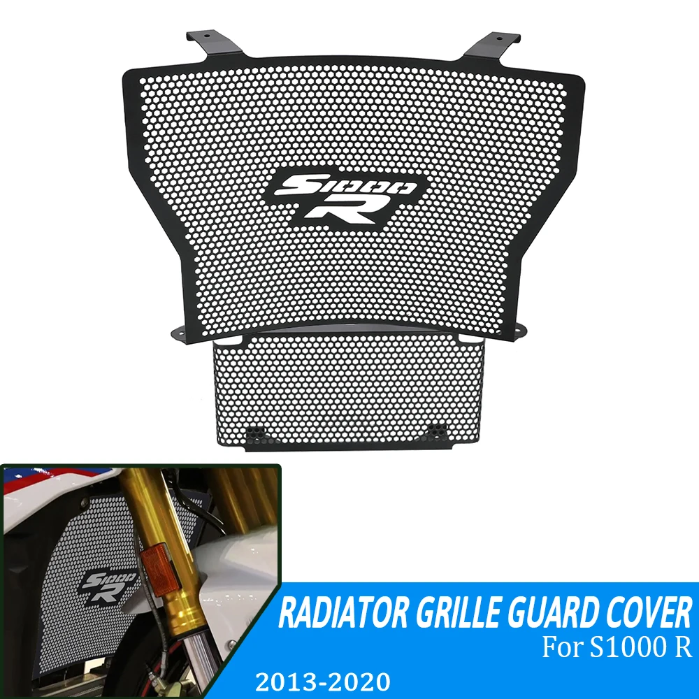 

Radiator Grille Guard Cover S 1000 R For BMW S1000R Oil & Water Cooler Grill Protector 2013~2020 2019 2018 2017 2016 20215 2014