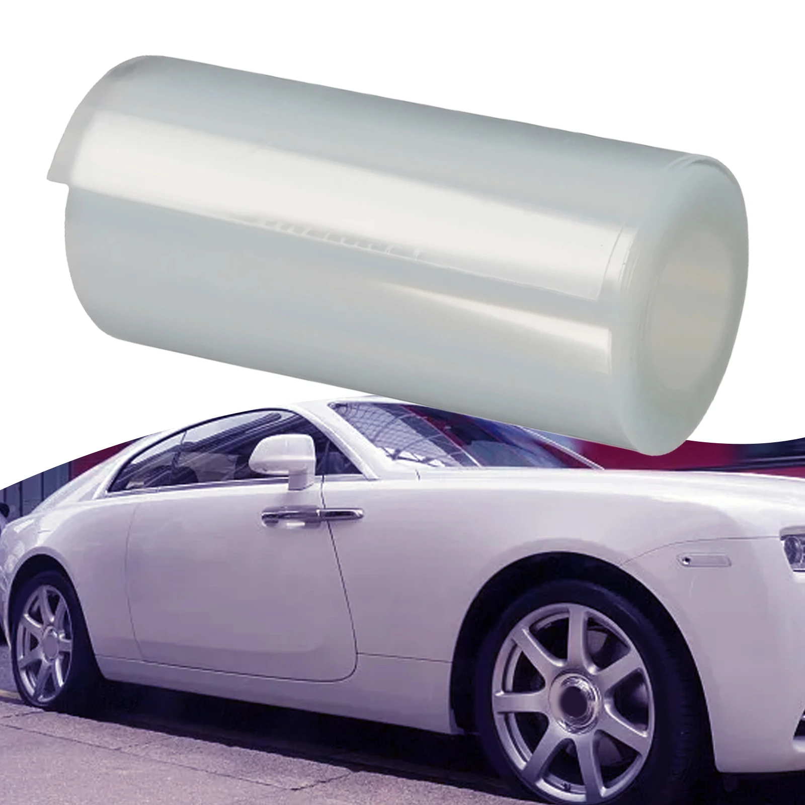 Accessories Sill Scuff Cover Anti Scratch Bumper Car Parts Protection Transparent 7cm X 300cm Acrylic Material