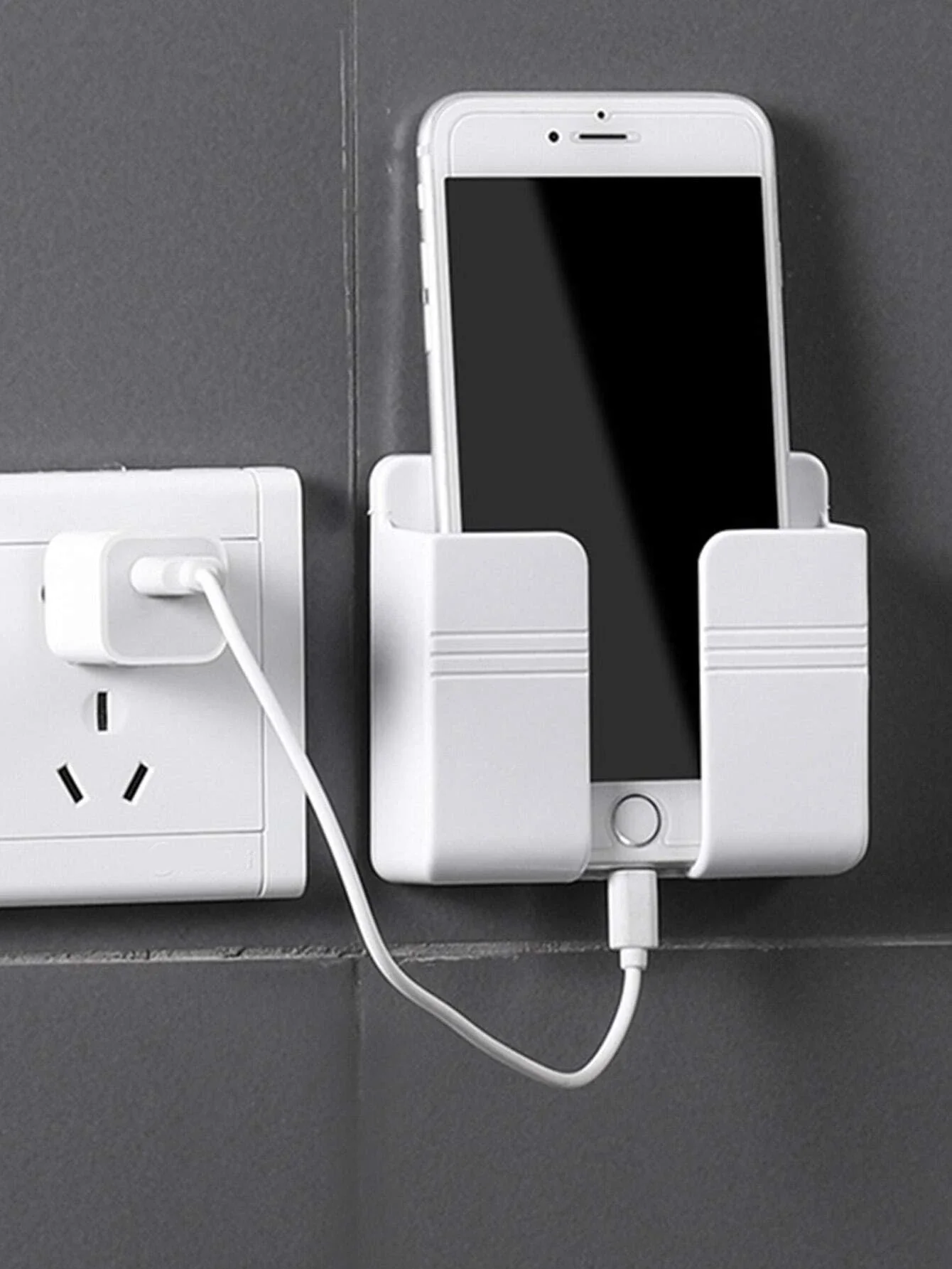 

1pc Wall Mounted Phone Holder