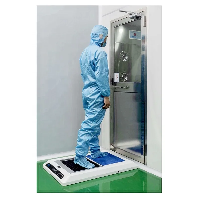 Dust Free Clean Room Hot Sale Shoe Sole Cleaning Machine Shoe Washer for air Shower