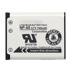 Original NP-45 NP45 Replacement Battery For FUJIFILM NP-45A NP-45B NP-45S XP10 XP11 J38 Z70 Z35 J40 J20 Batteries