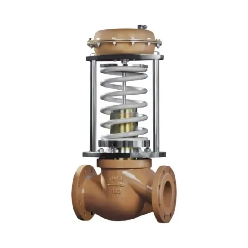 صمام التحكم الهوائي بالضغط ذاتي التشغيل WCB CF8 Pn2.5-6.4mpa صمام التحكم في تنظيم درجة الحرارة ذاتي التشغيل #1