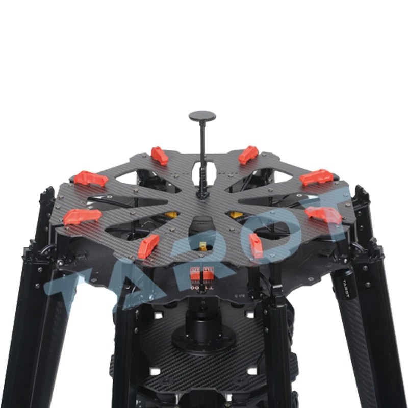 1 Pcs Tarot-rc Original Drone Accessories Diy Tarot X6 X8 Frame Folding Octocopter Carbon Fiber Center Plate Mainbroad