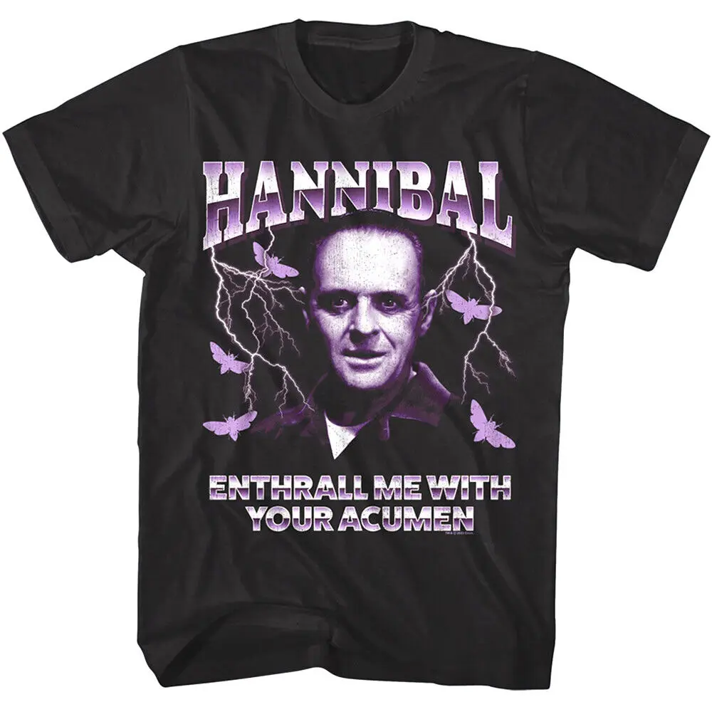 Silence Of The Lambs Hannibal Enthrall Me Men'S T Shirt Cannibal With Your Acume