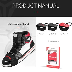 Motorradschuhschutz, Motorradschuhschuh, Stiefeldeckel, Gummi, Motocross -Zahnrad, weich 8 Hauptverkaufsgummi -Hebelmoto - №1
