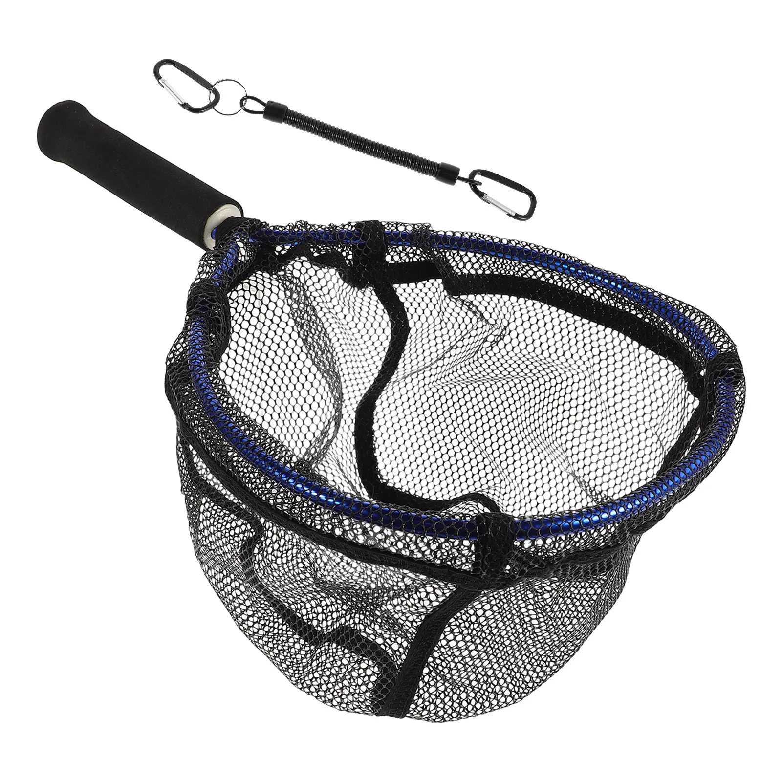 

Portable Small Fishing Net Lightweight Aluminum Alloy Frame Anti-Snag Design For Sea Kayak Freshwater Crabbing Shrimp