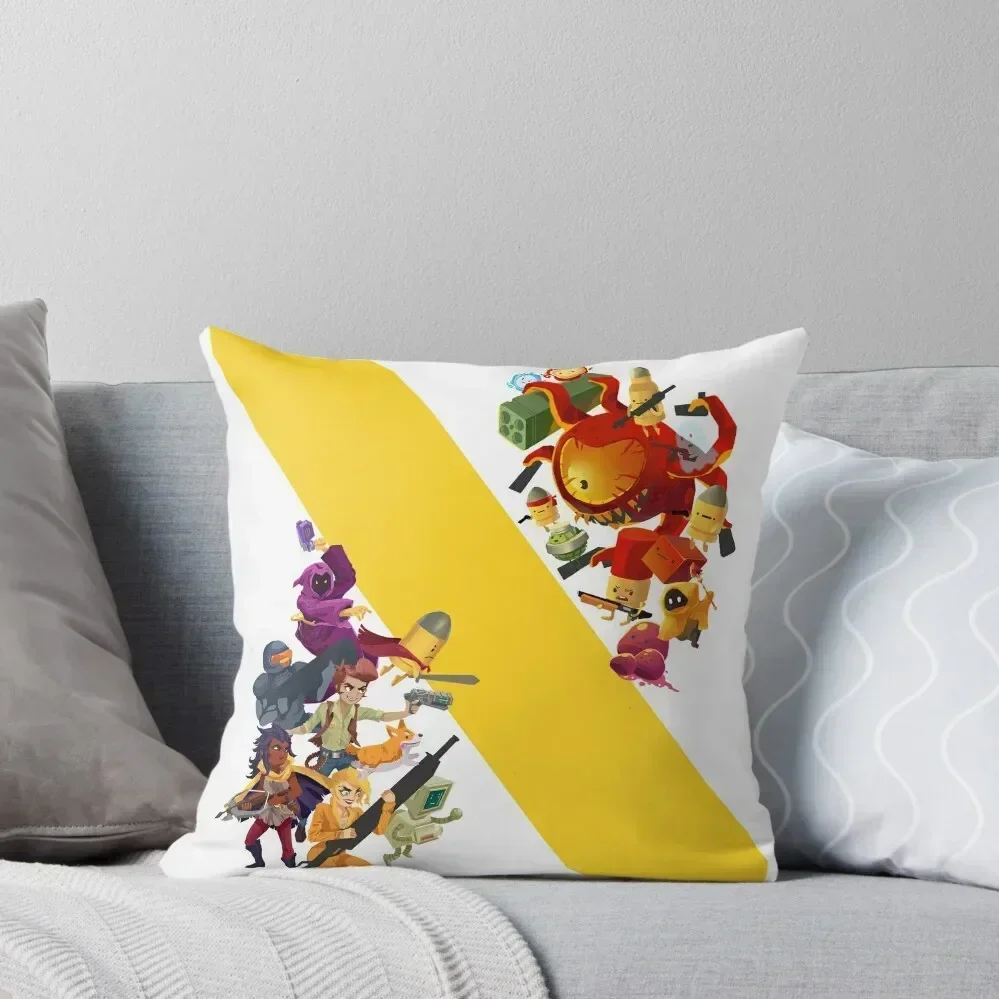 Gungeon Fun Throw Pillow Throw Pillow Covers Pillowcases pillow