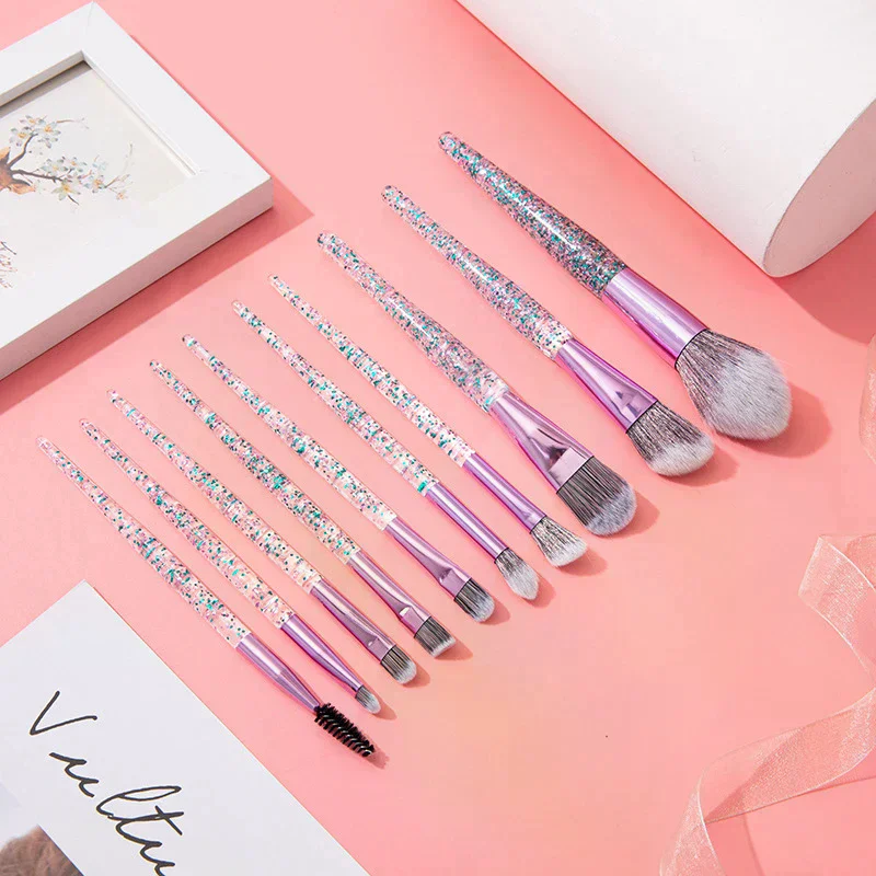 8/10pcs 전문가용 슈퍼 소프트 디테일 브러쉬 메이크업 브러쉬 세트 블러쉬 브러쉬 파운데이션 컨실러 아이섀도우 브러쉬 뷰티 도구