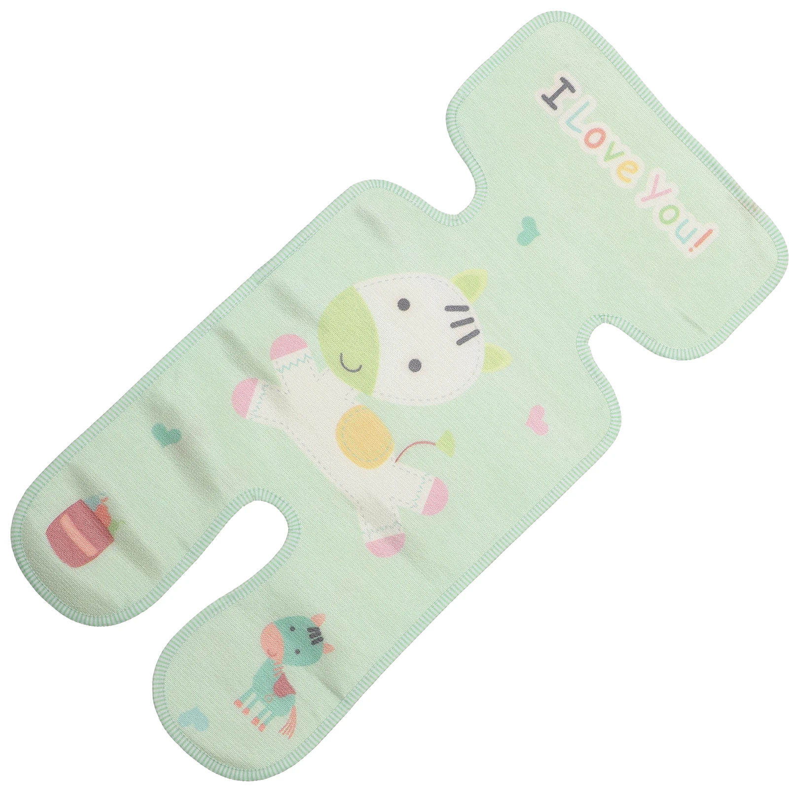 

Ice Silk Mat Baby Stroller Liner Infant Seat Accessories Cooling Cushion Pad Front: Child Strollers