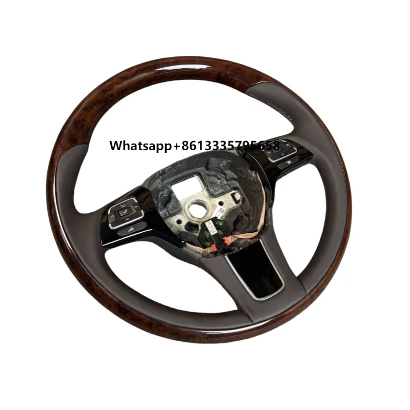 

Suitable for Touareg Mahogany Steering Wheel Personalized Customized Steering Wheel Modification and Upgrade