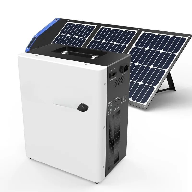 

300W Portable Power Station 3.2V 314Ah Lithium Ion Battery Pack 1000wh Pure Sine Wave Inverter MPPT Solar Panel Controller